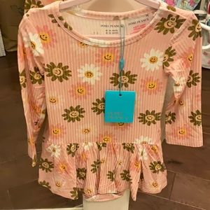 NWT Posh Peanut Flower Power twirl